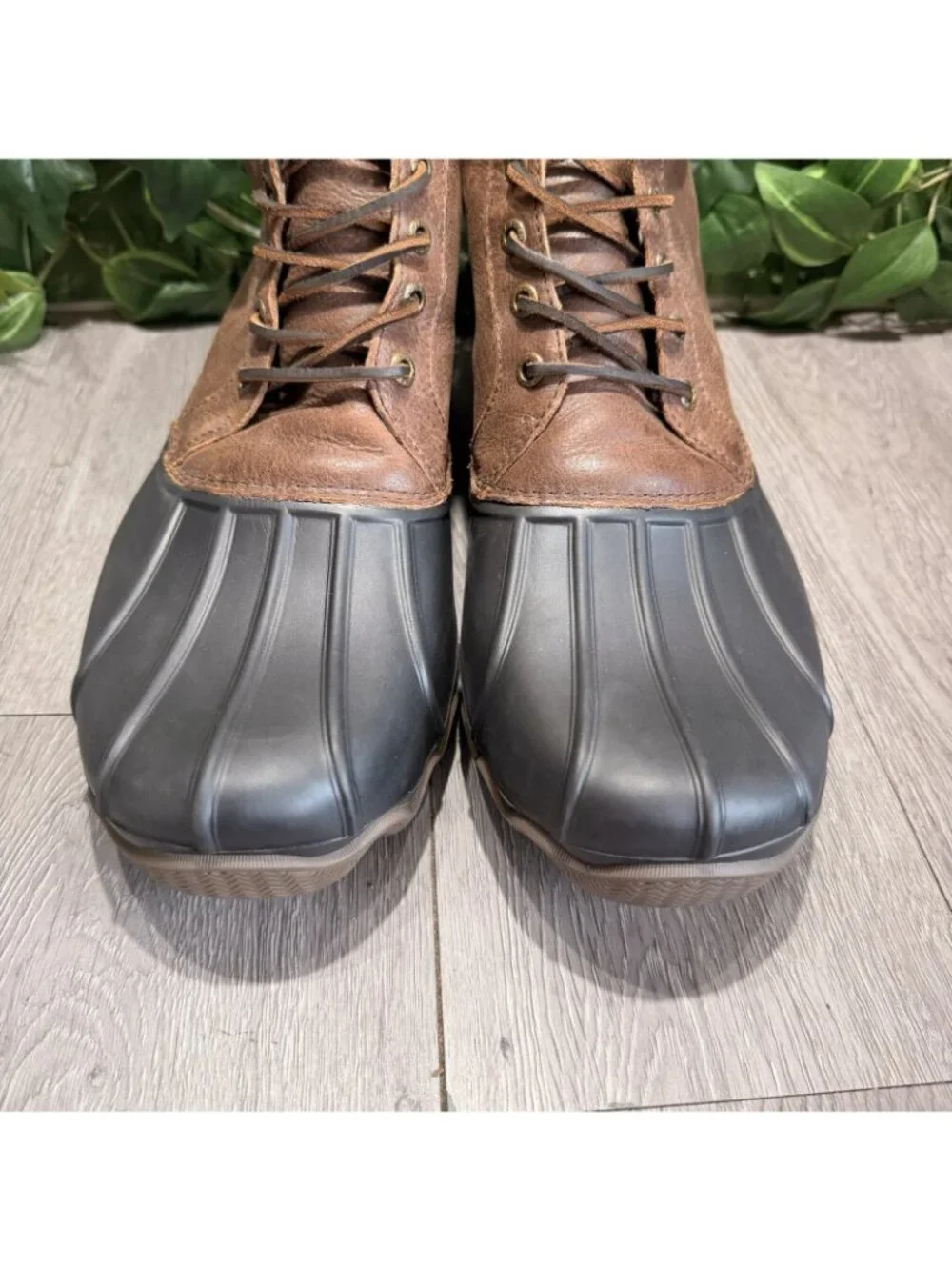 Sperry Avenue Duck Mens Size 12 M Boots STS23429 Brown Black